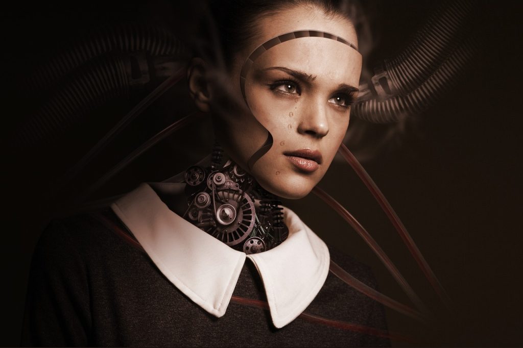 robot, woman, face, cry, sad, artificial intelligence, future, machine, sad girl, digital, technology, robotics, girl, human, android, circuit board, binary, connections, cyborg, digitization, science fiction, ai